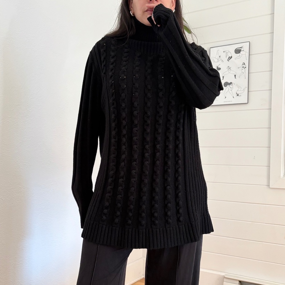 Opening ceremony wool blend knit tunic